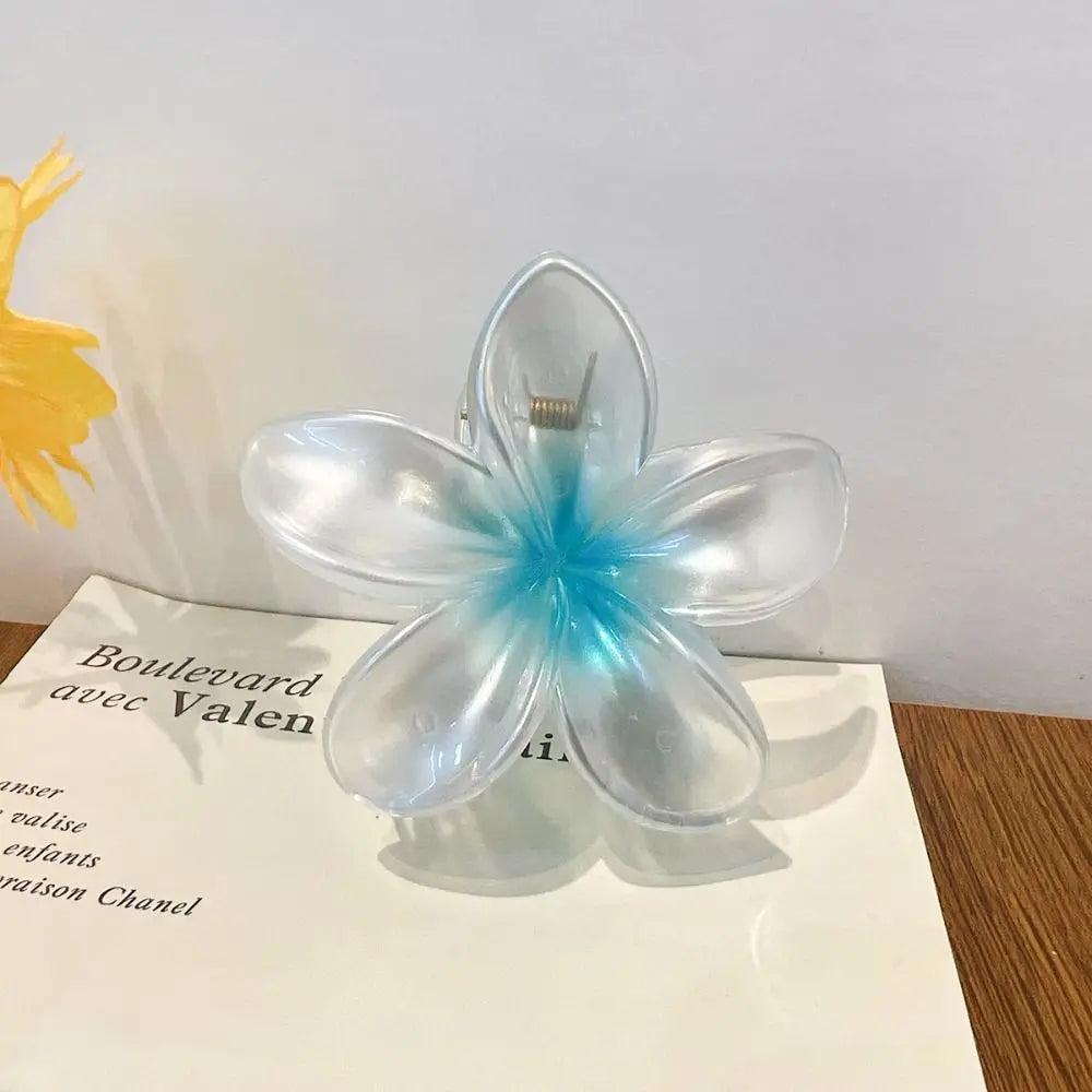 Plumeria Hair Clips – 4/8cm, Colorful Barrette