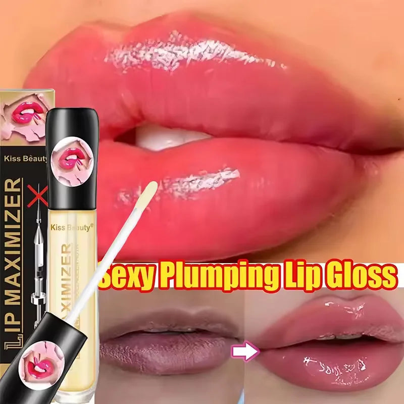 Lip Plumper Serum – Volumizing, Moisturizing, Brightening, Reduces Fine Lines