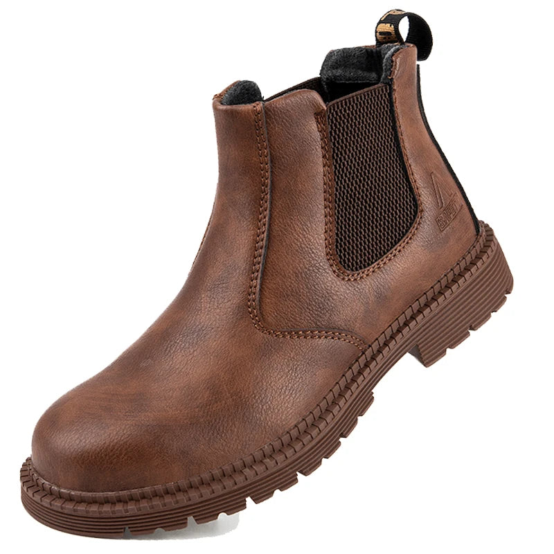 Work Boots – Steel Toe, Puncture-Proof, Non-Slip, Tactical Safety Shoes for Men & Women