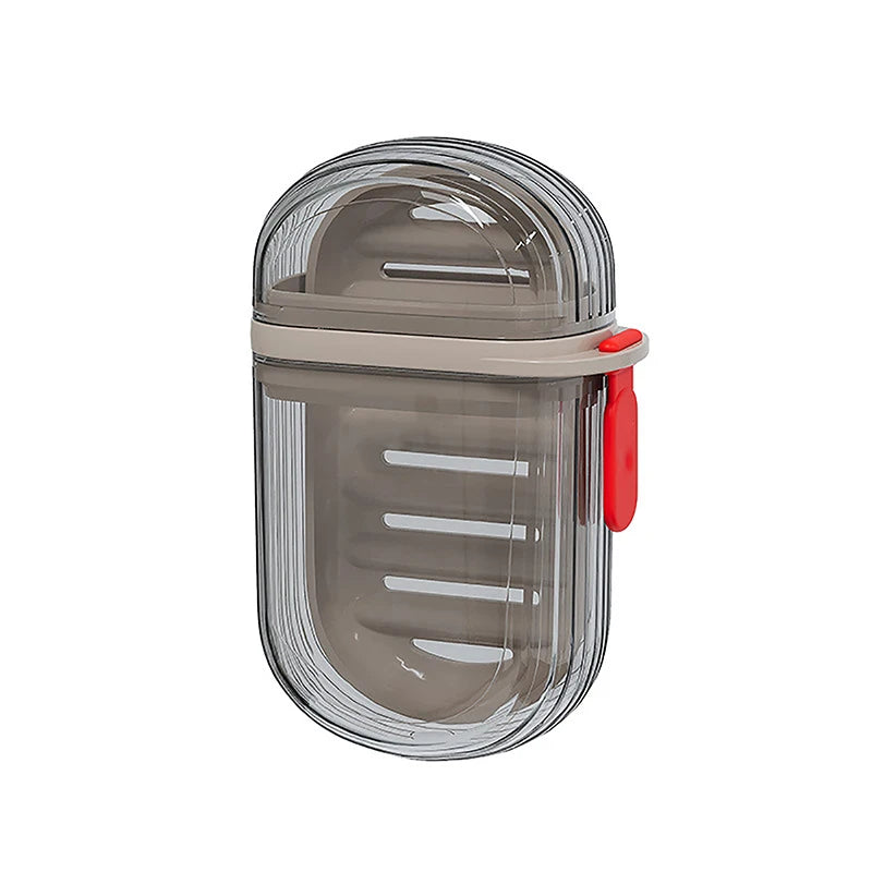 Cat-Themed Plastic Soap Dish – Cute Bathroom & Toilet Accessory