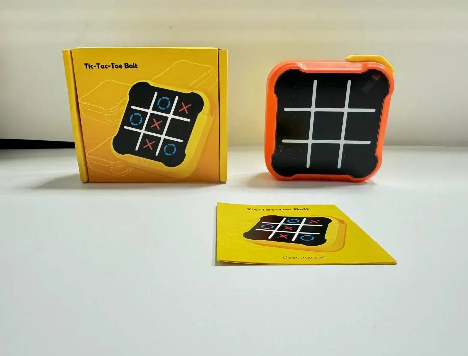 3 in 1 Tic Tac Toe Board Game Children Electronic Toy Gifts Crosses Game Memory Training Portable Travel Games for Kids  and Adult