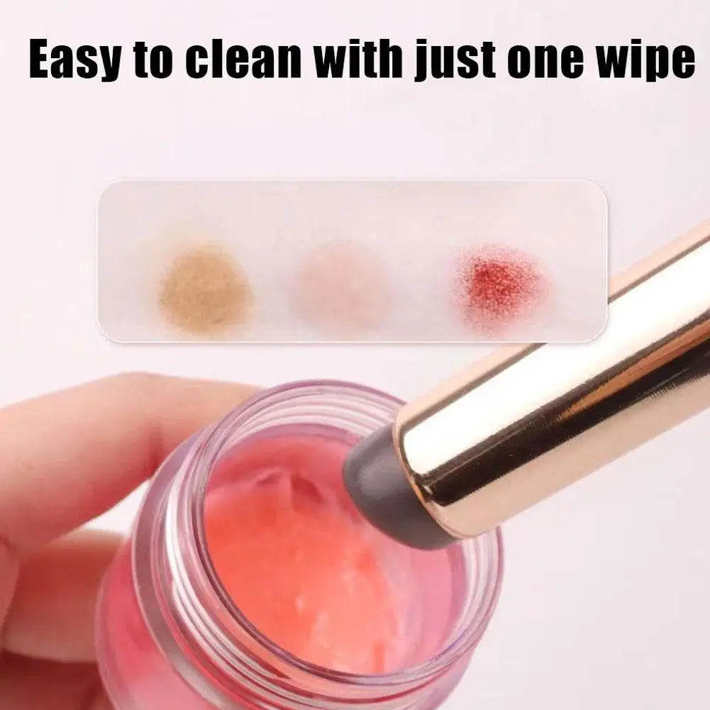 Silicone Lip Brush – Soft Round Head, Fingertip Design, With Cover, Durable