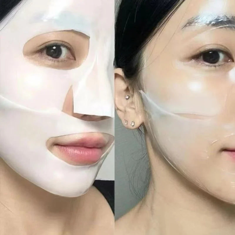 Bio Collagen Facial Mask – Deep Hydration, Pore Shrink, Brightening, Overnight Moisturizing, Korean Skincare