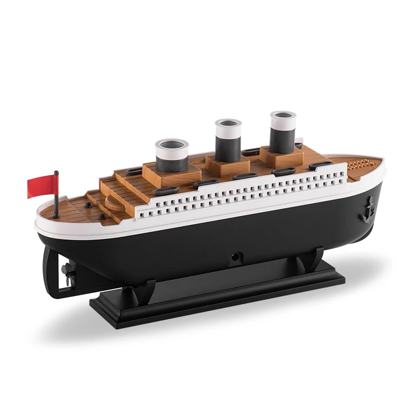 Retro Boat Ultrasonic Air Humidifier – Aromatherapy Diffuser with Remote