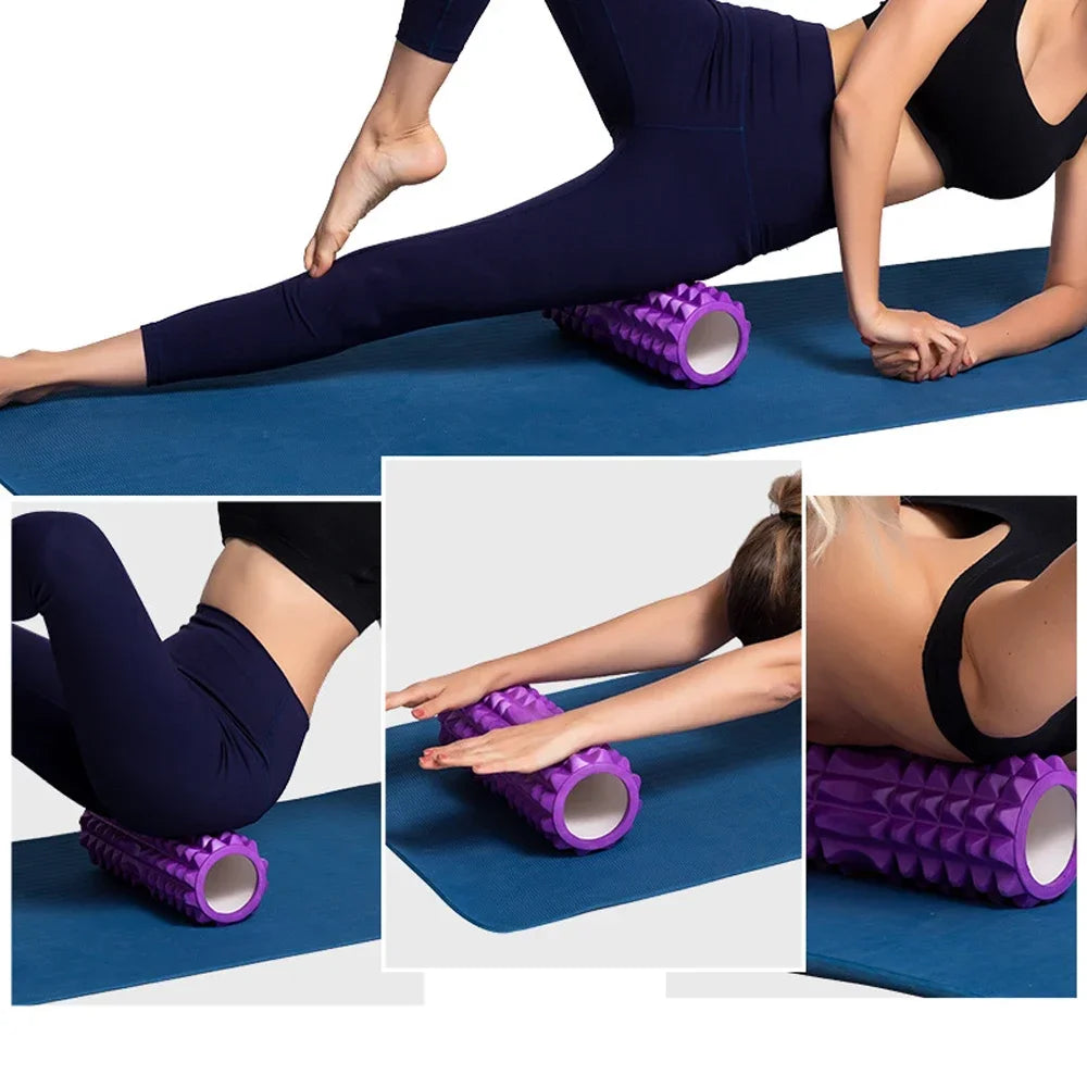Foam Massage Roller – Hollow Yoga Column, Muscle Massage, Physiotherapy & Sports Rehab