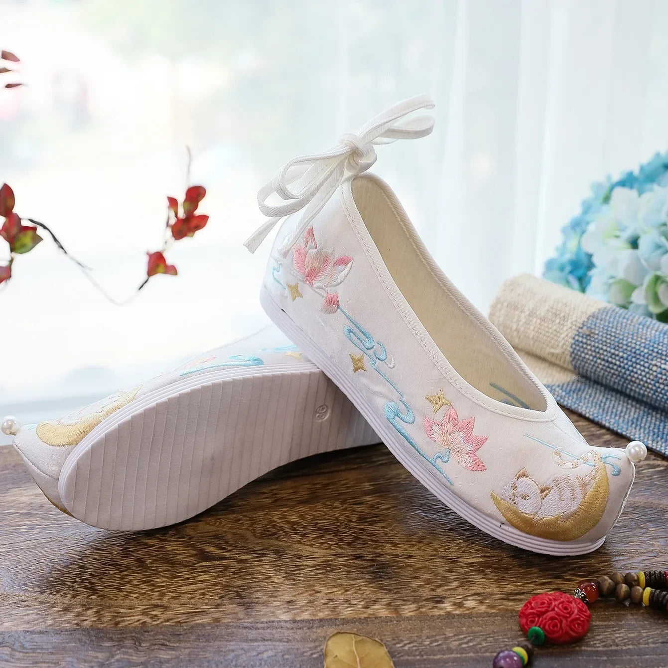 Chasing Moon Hanfu Cotton Shoes