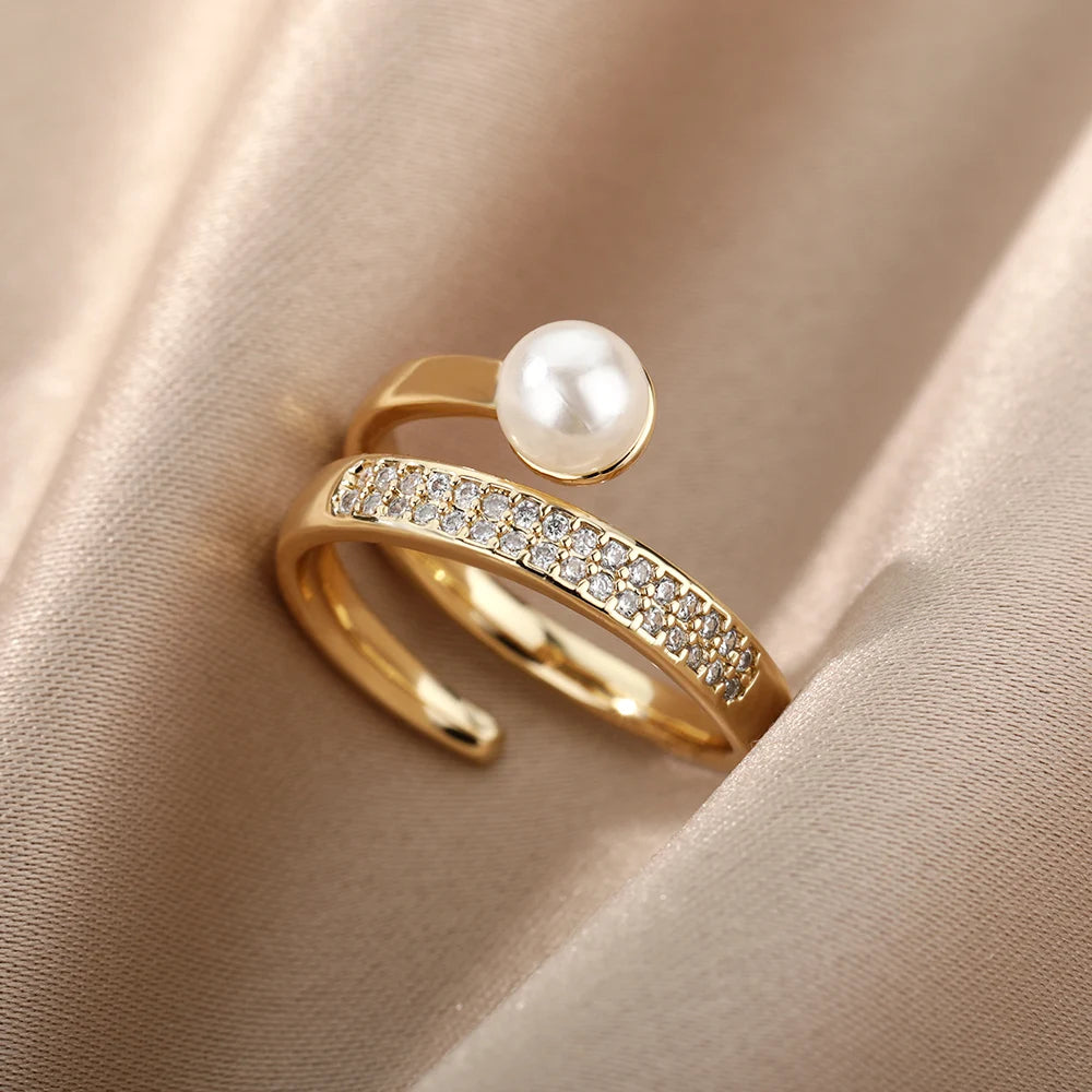 Gold Color Turkish Evil Eye Ring for Women