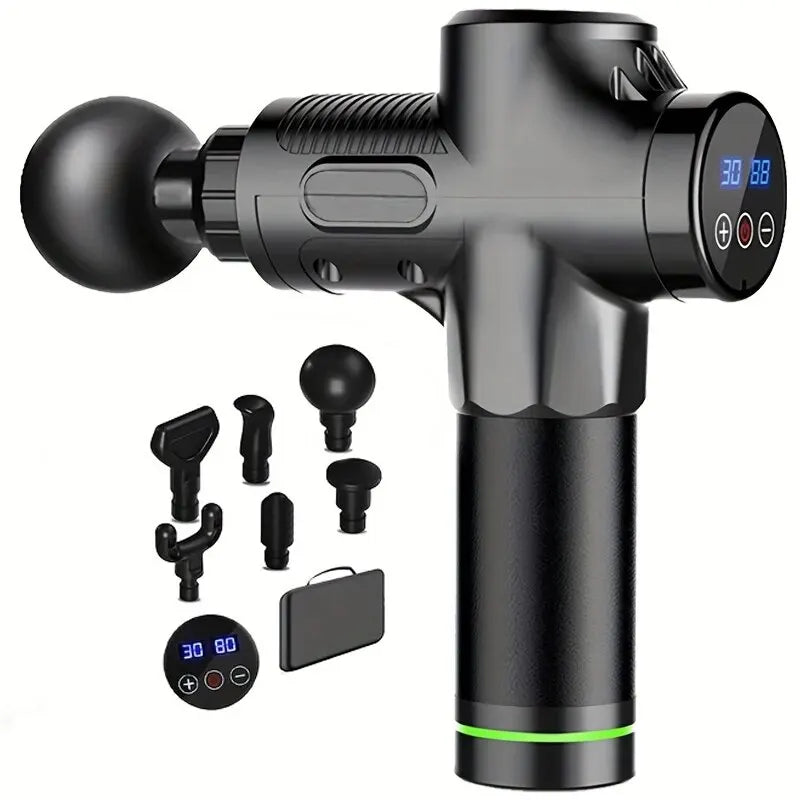 Portable Fascia Gun – Vibration Massage, Body/Neck/Back, Deep Muscle Relaxation, Single Head