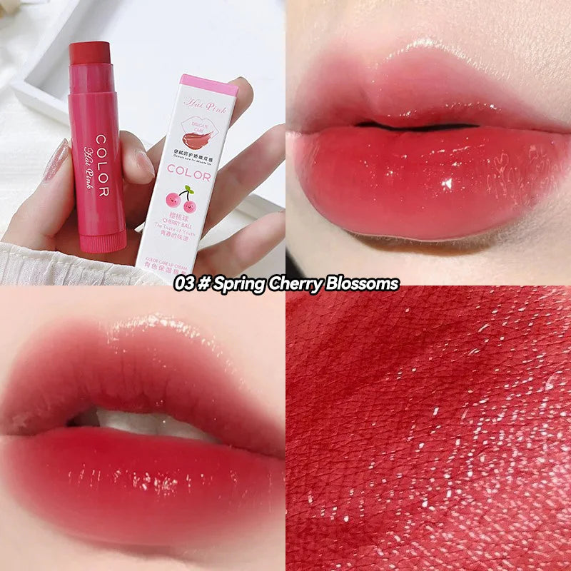 HAIPINK 3PCS Tinted Lip Balm – Moisturizing, Hydrating, Anti-Chap