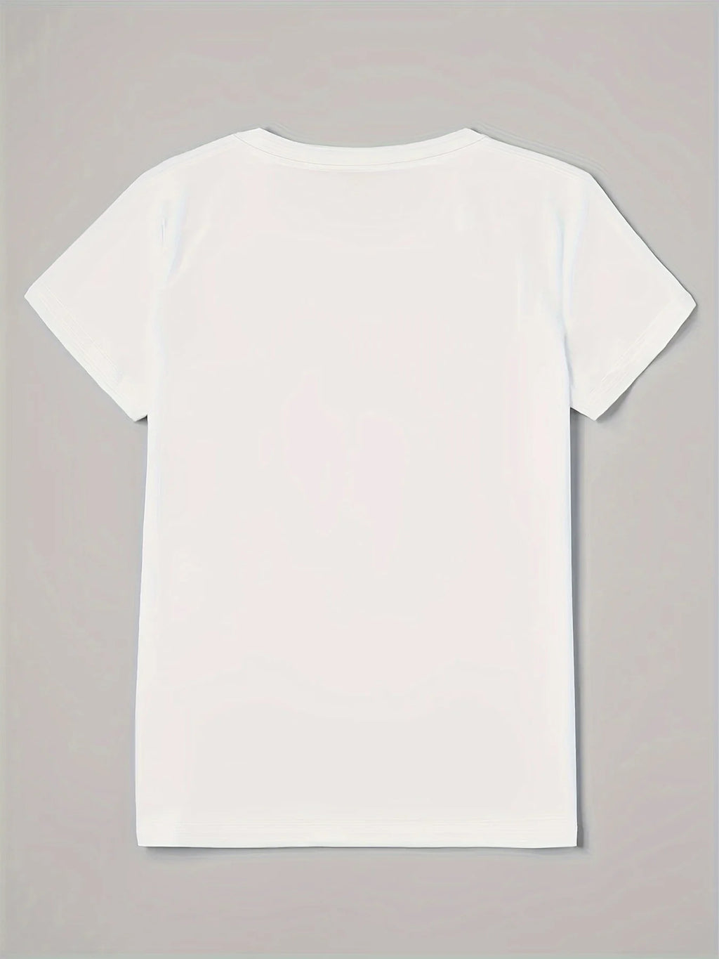 Paris Eiffel Tower Printed Women's Short-Sleeve Casual T-Shirt – Spring/Summer