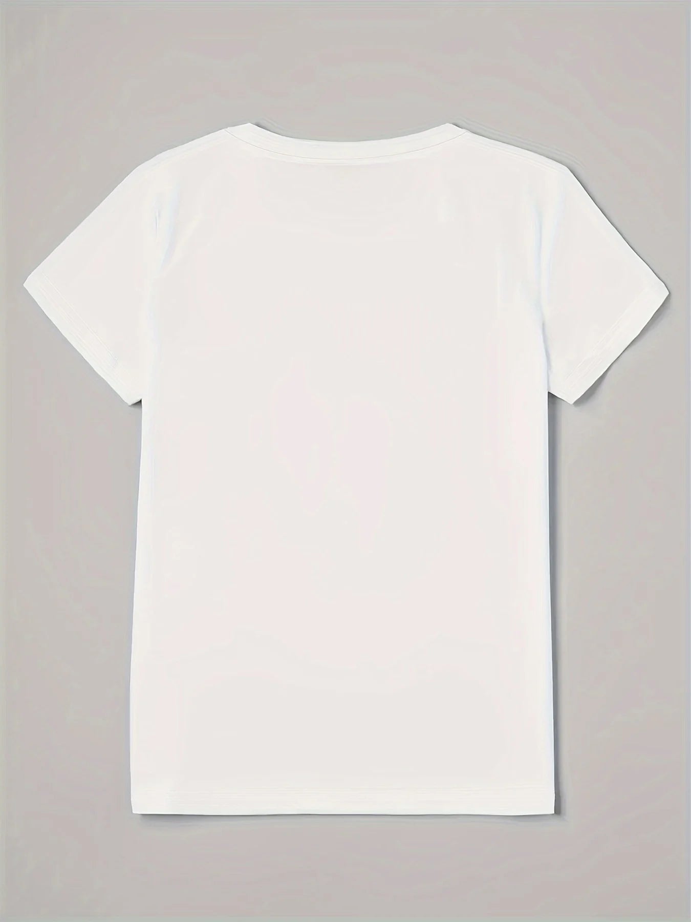 Paris Eiffel Tower Printed Women's Short-Sleeve Casual T-Shirt – Spring/Summer