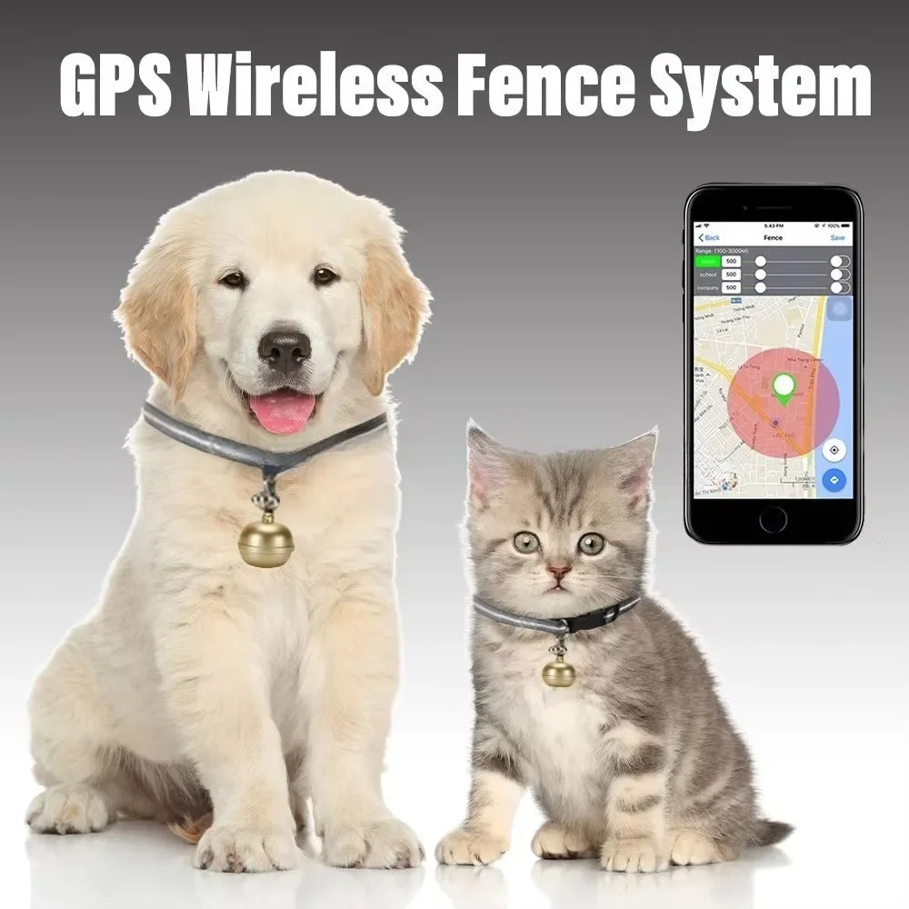Pet GPS Dog Collar – Tracking, Locator, Smart GPS, Jingle Bell