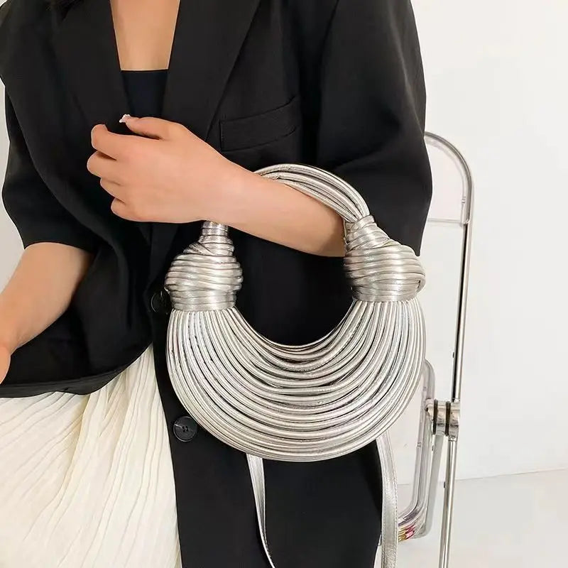 Gold Luxury Handbag – Designer Hobo & Evening Clutch