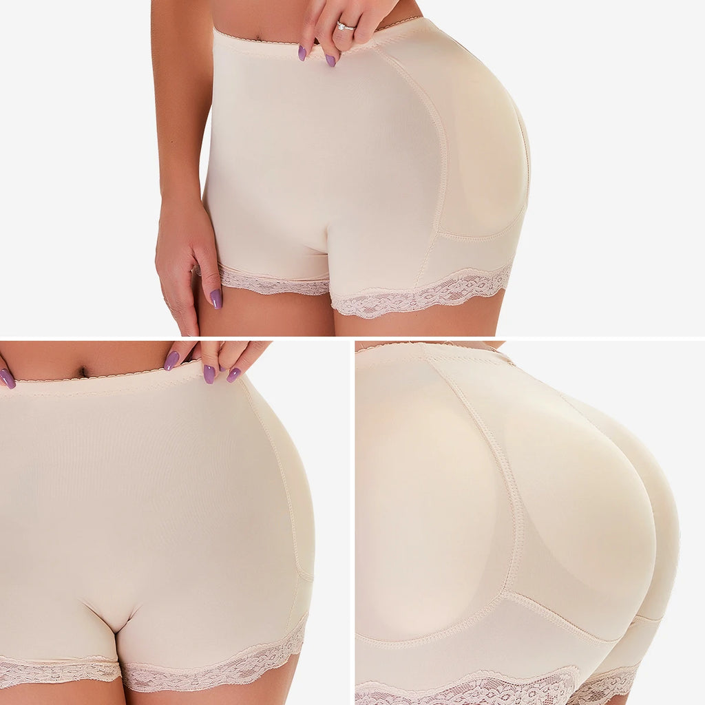 CXZD Butt Lifter Pants – Lace Padded Shapewear for Plump Hips