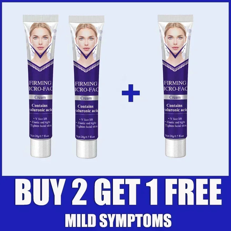 V-Shape Face Slimming Cream – Lifting, Double Chin, Cheek Slimming, Firming & Anti-Wrinkle