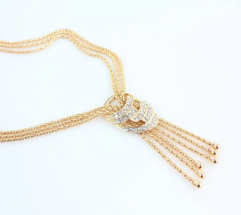 Latest African Beads Jewelry Set – Necklace, Bangle, Earrings & Ring