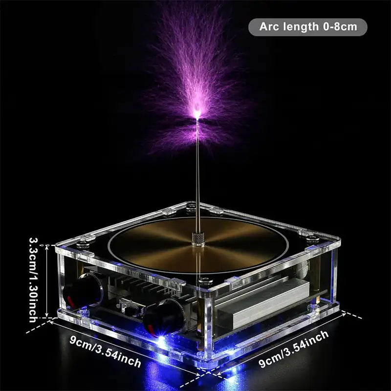 Touchable Musical Tesla Coil with Bluetooth & Audio Input