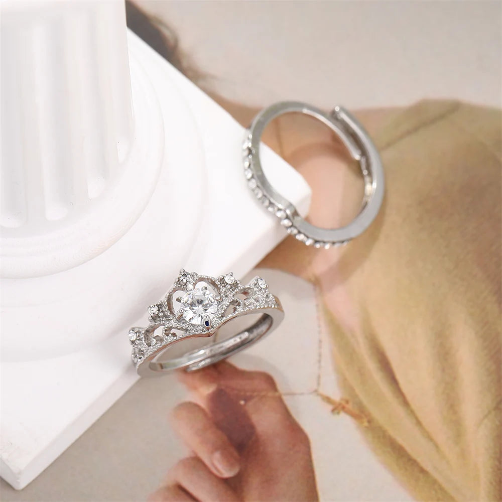 Couronne Féérique – 2PCS Sparkling Fairy Rings