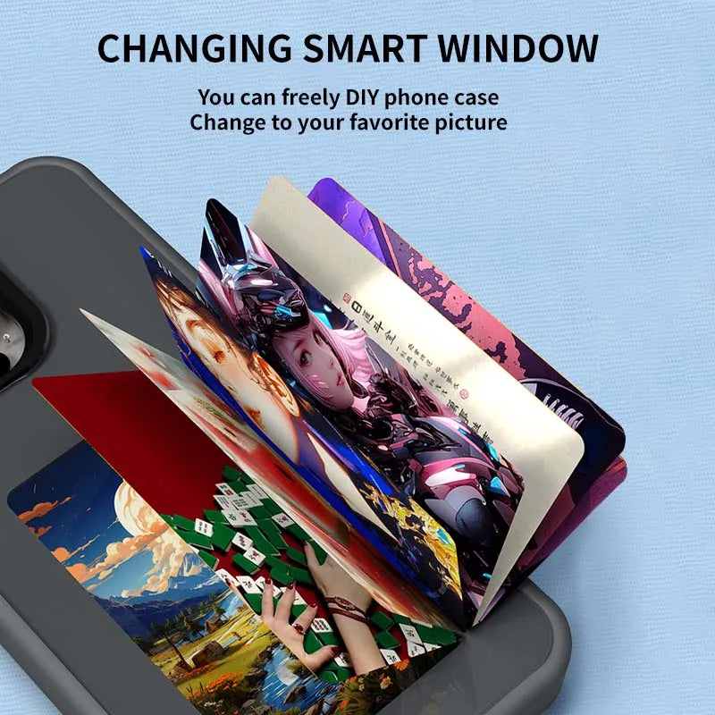 E-Ink NFC DIY Phone Case for iPhone 15/16/17 Pro Max