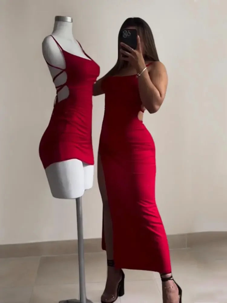 Summer Halter Spice Girl Mini Dress