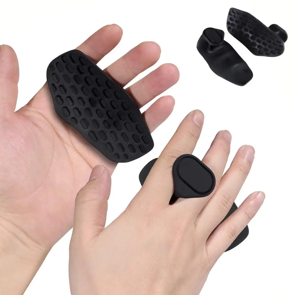 Anti-Slip Weight Lifting Grips & Pull-Up Hand Protector Gloves