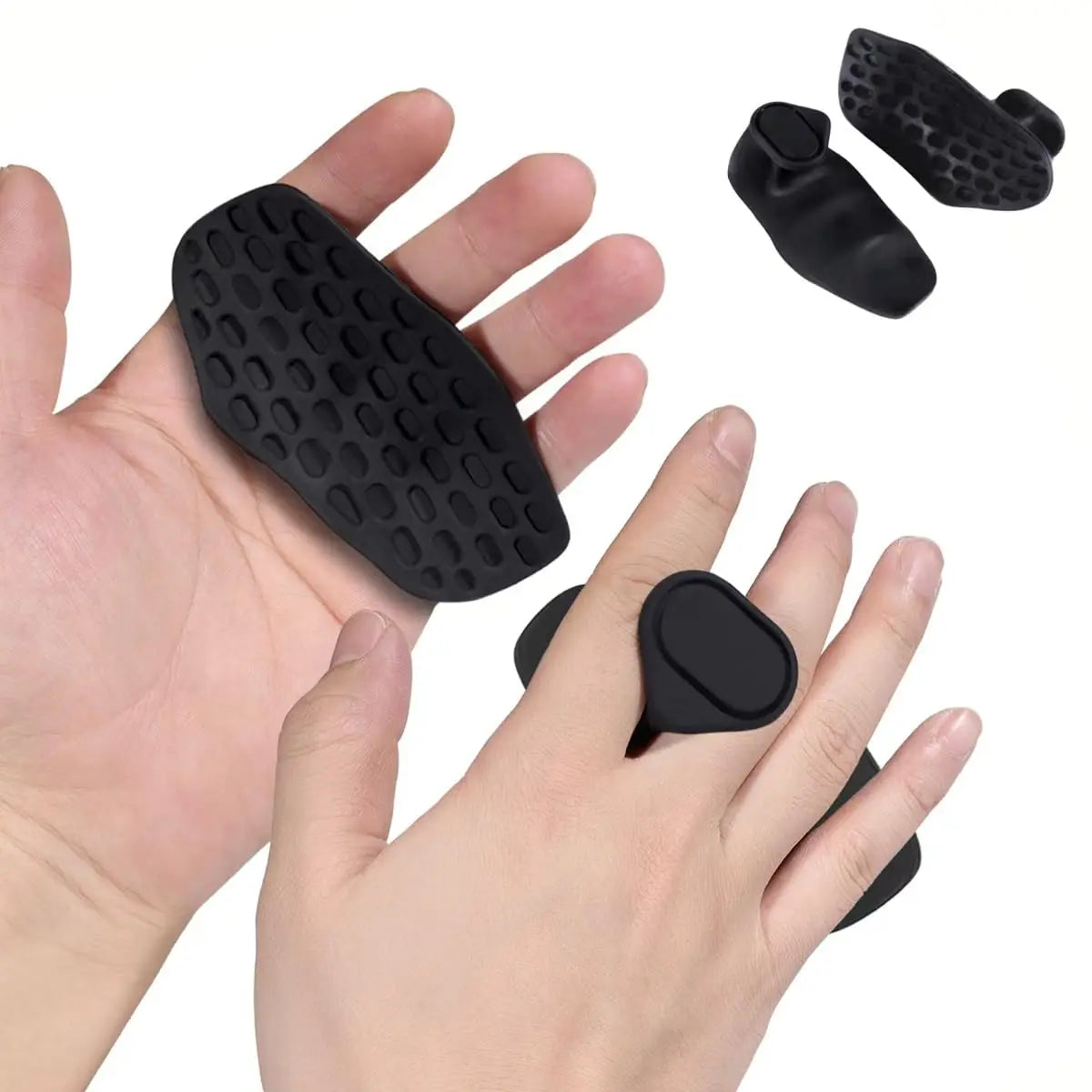 Anti-Slip Weight Lifting Grips & Pull-Up Hand Protector Gloves