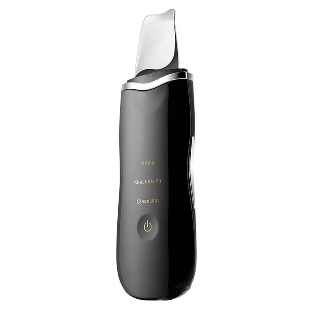 Ultrasonic Skin Scrubber – Electric Face Spatula, Peeling, Blackhead Removal & Facial Lifting