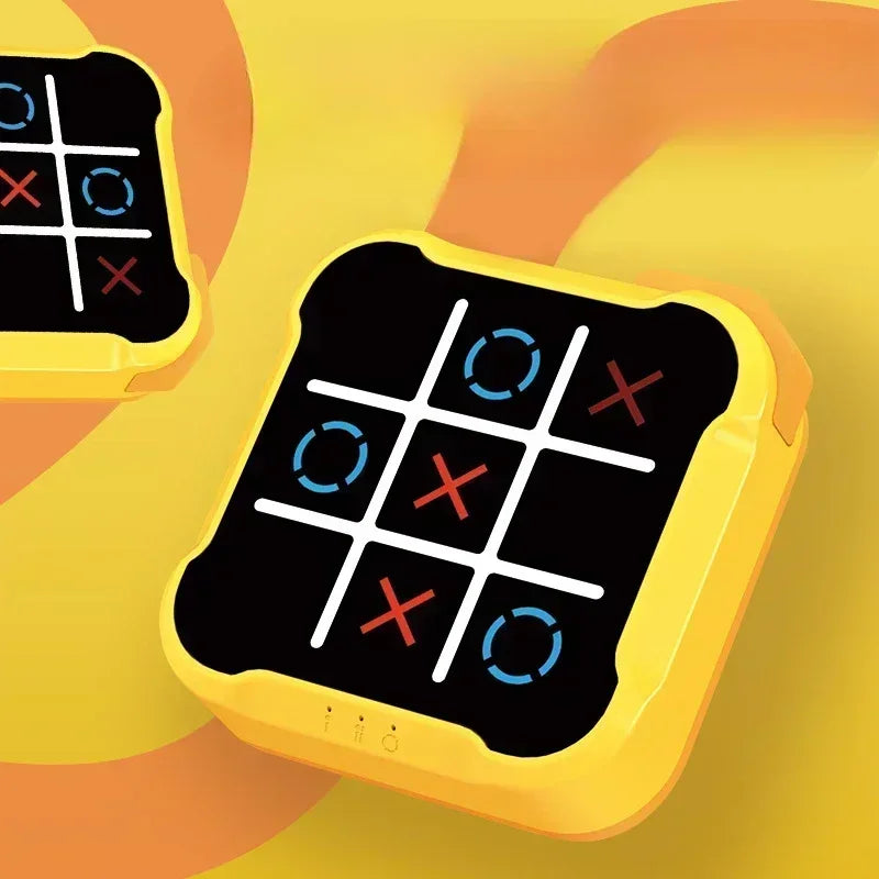 3 in 1 Tic Tac Toe Board Game Children Electronic Toy Gifts Crosses Game Memory Training Portable Travel Games for Kids  and Adult