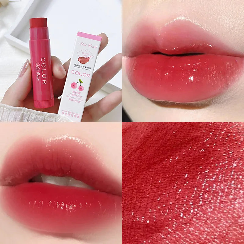 Colored Moisturizing Lip Balm – Hydrating, Reduces Lip Lines, Anti-Dry