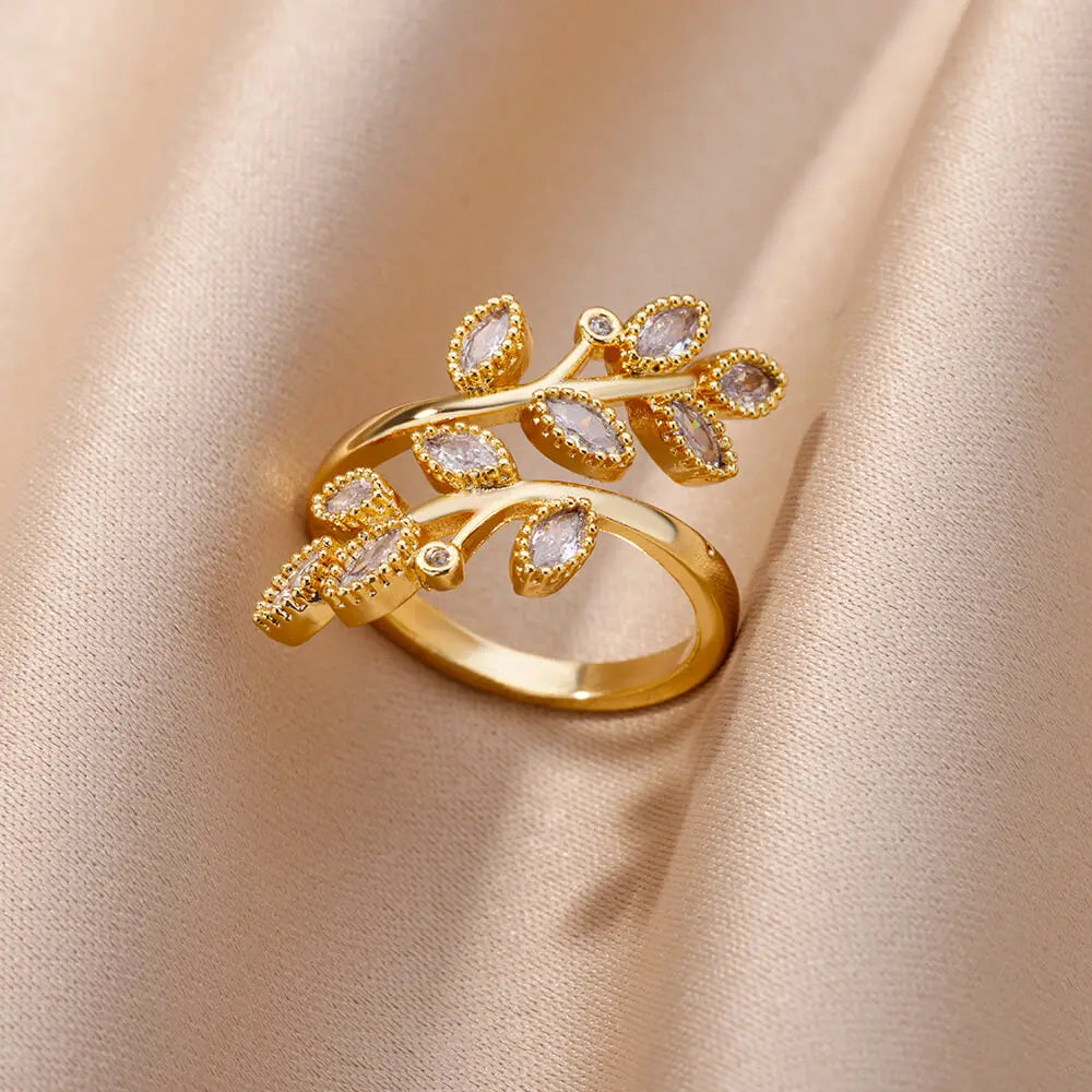 Gold Color Turkish Evil Eye Ring for Women