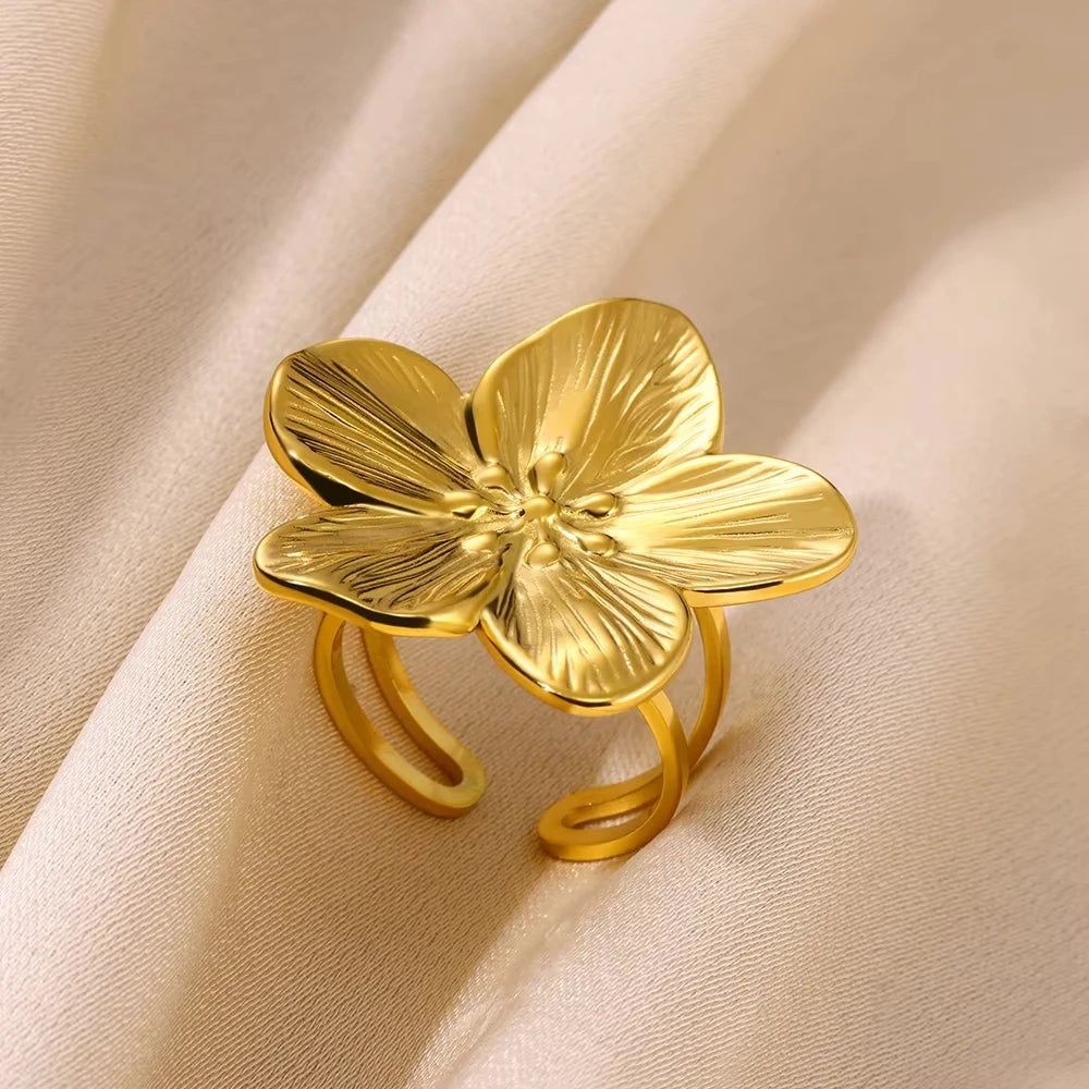 Gold Color Turkish Evil Eye Ring for Women