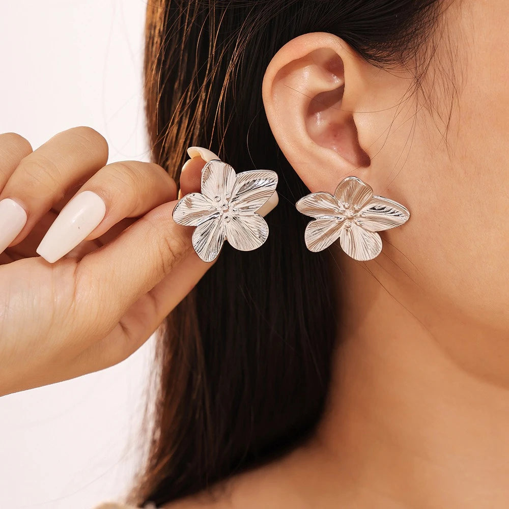 Coquillage Mini – Stainless Steel Stud Earrings