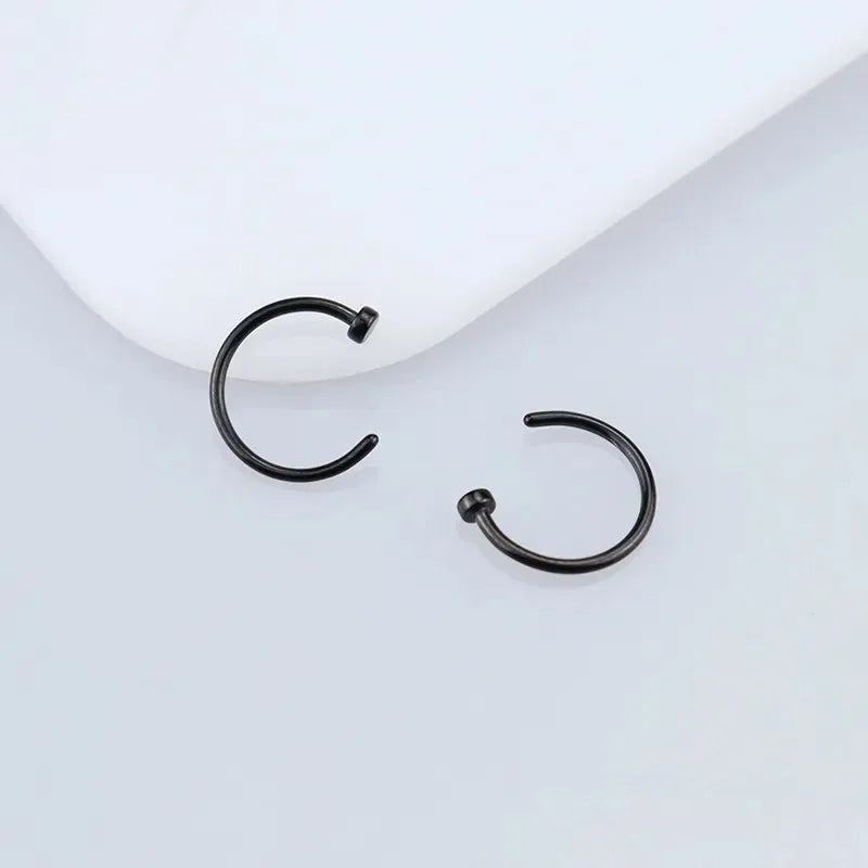 Anneau Urbain – Stainless Steel Nose & Lip Rings