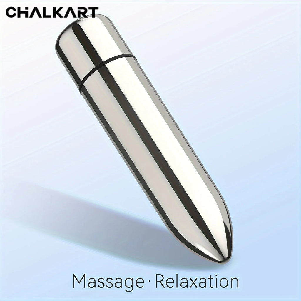 Mini Vibrating Massager – Facial & Eye, Promotes Lotion Absorption, Portable Lipstick-Sized Device