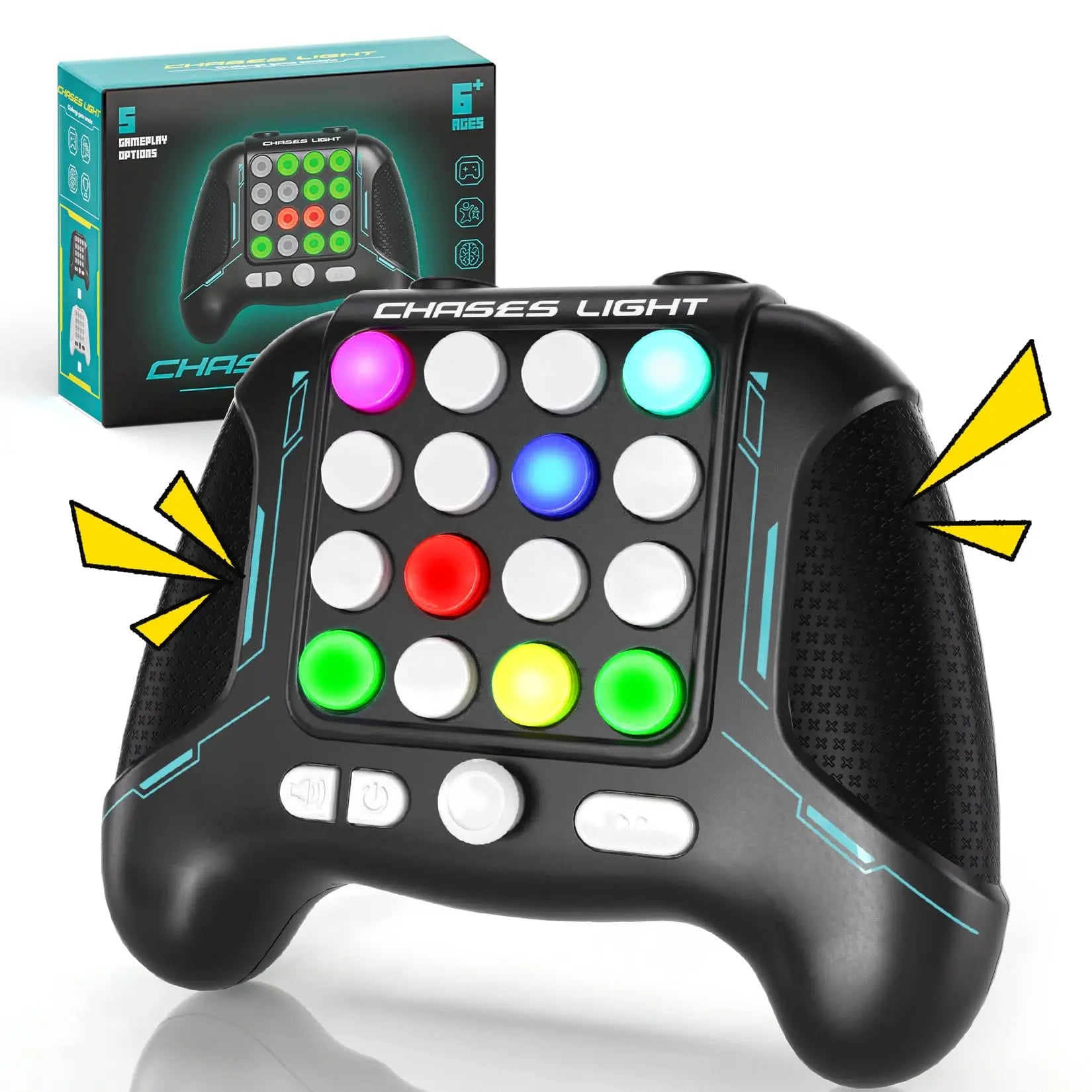 Chases Light Up Electronic Game Console – Fidget & Stress Relief Toy