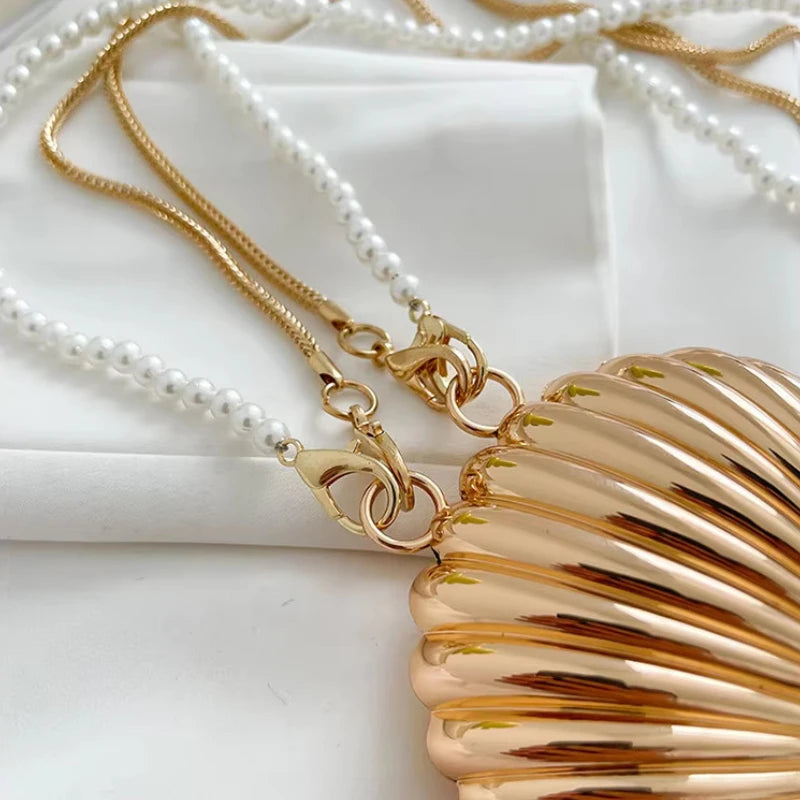 Summer Lipstick Pearl Mini Crossbody Bag – Designer Women’s Shoulder Purse