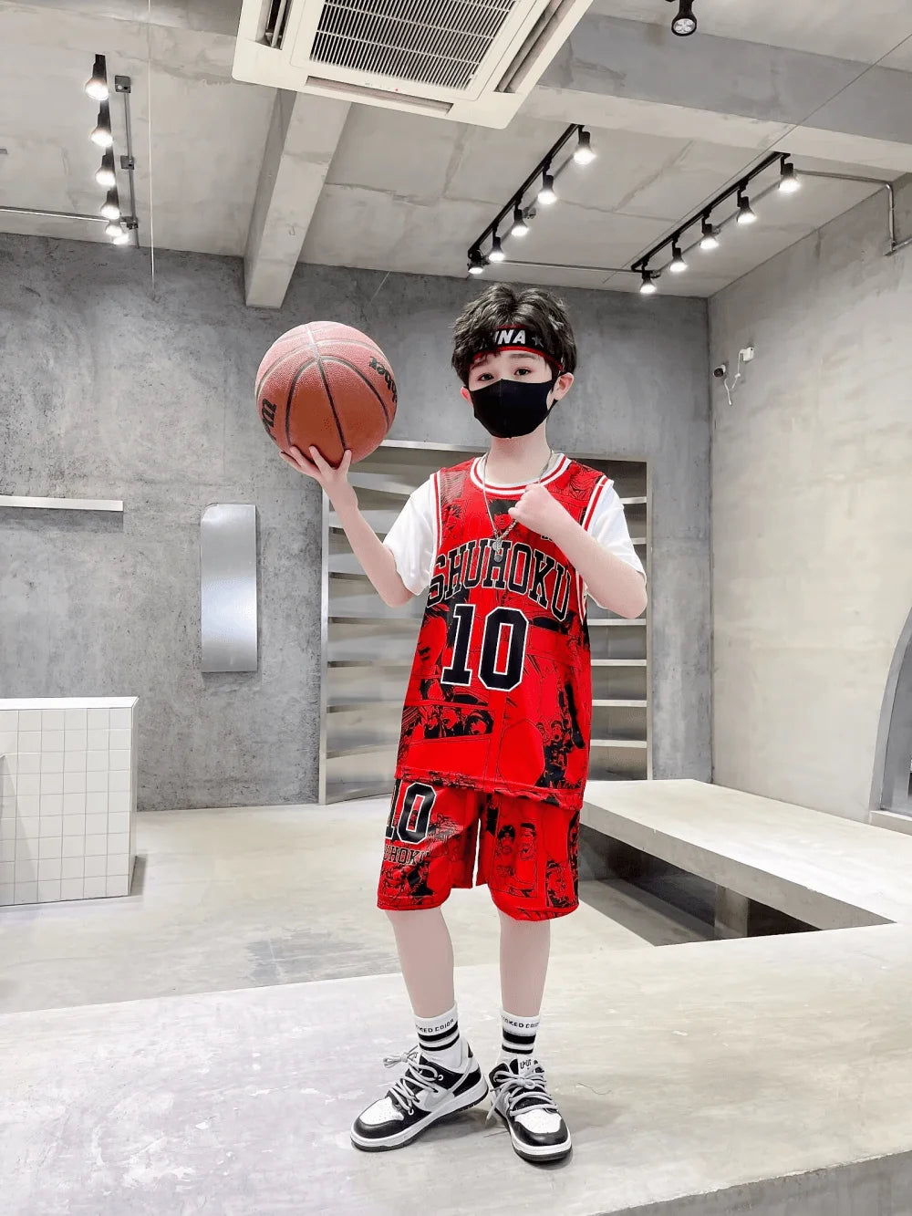 Kids Basketball Jersey – Quick-Drying, Team Training Uniform, Boys & Girls Sportswear