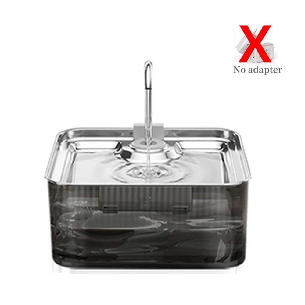 Cat Water Fountain 7L – Large Capacity, Filtered, Ultra-Quiet Pump, for Cats & Dogs