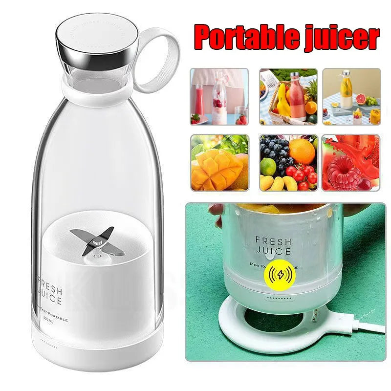 Mini Portable USB Juicer Blender for Fruits & Milkshakes
