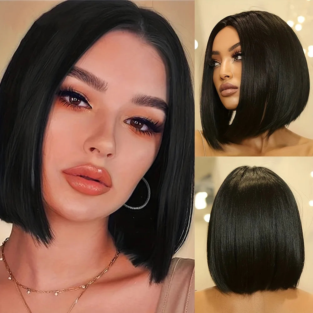 Red Synthetic Wig – Long Wavy, Natural Hairline, Heat-Resistant, Daily/Party/Cosplay