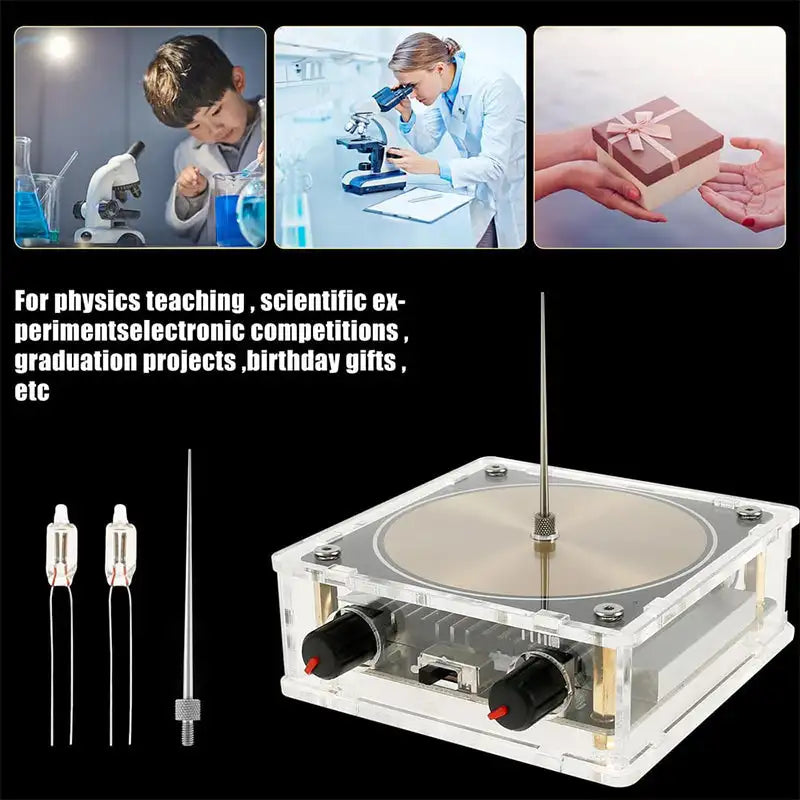 Touchable Musical Tesla Coil with Bluetooth & Audio Input
