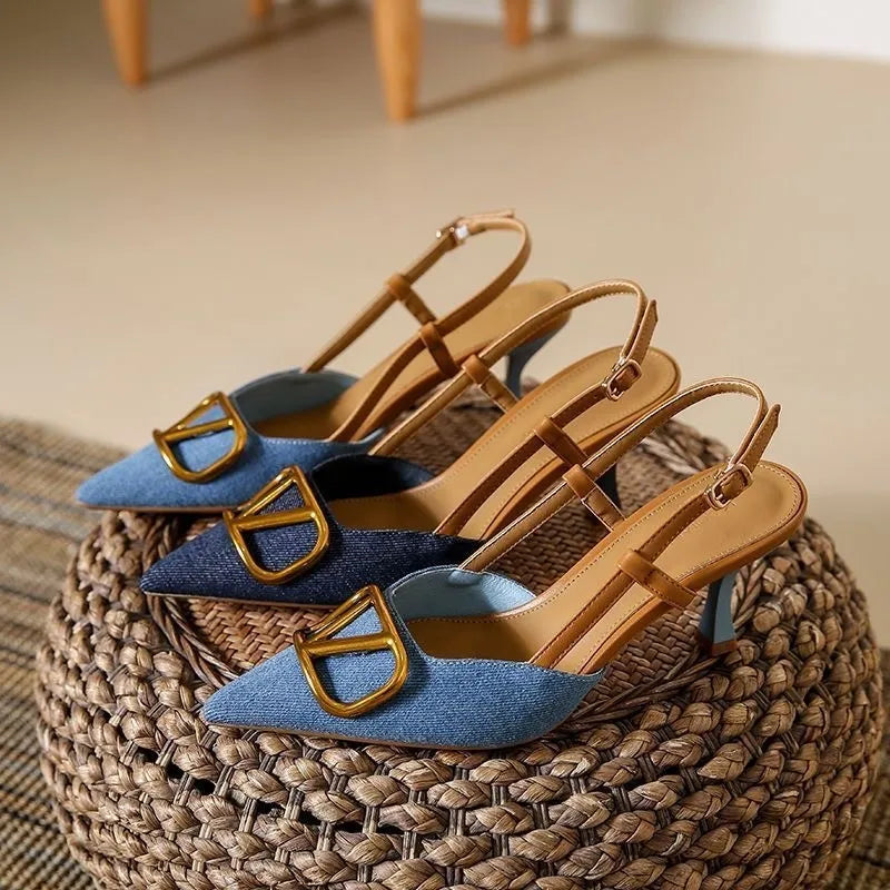 Women's Summer High Heels Sandals – Fashionable & Casual