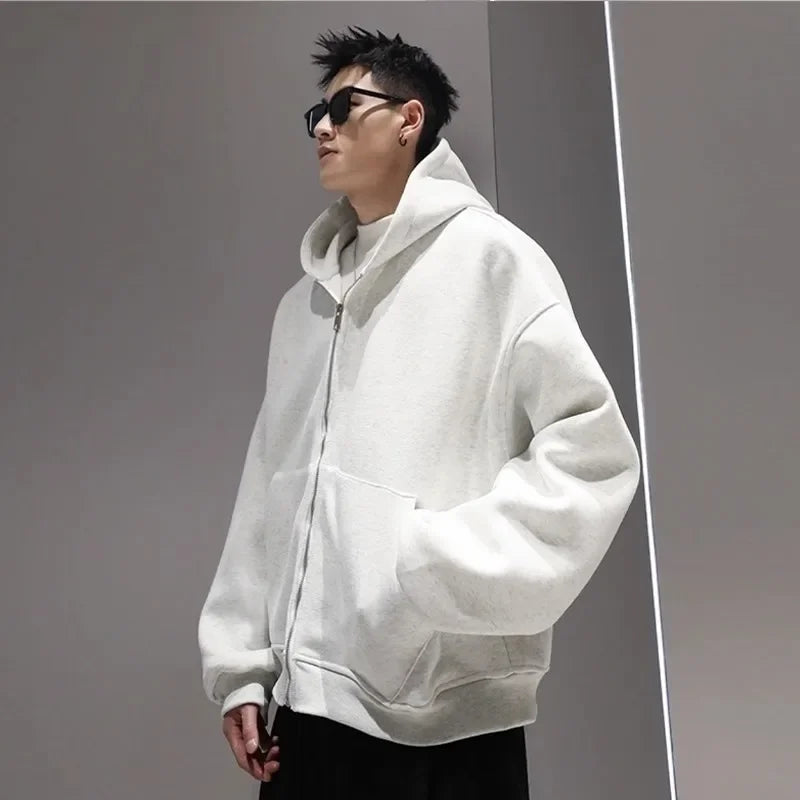 American Style Casual Loose Men’s Hoodie – Spring/Autumn