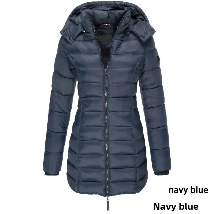🧊 Winter Cotton Jacket – Manteau Chaud Coréen Élégant