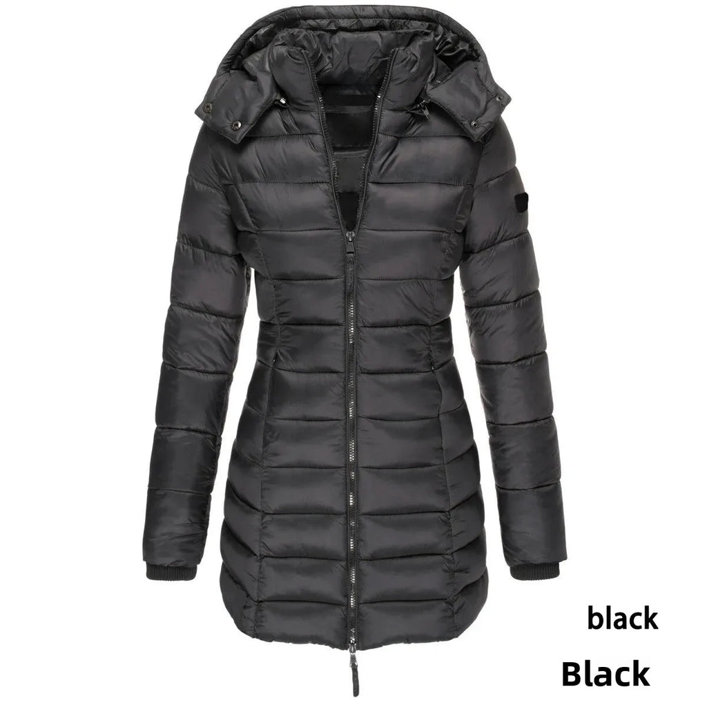 🧊 Winter Cotton Jacket – Manteau Chaud Coréen Élégant