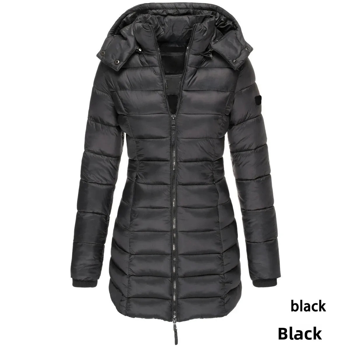 🧊 Winter Cotton Jacket – Manteau Chaud Coréen Élégant