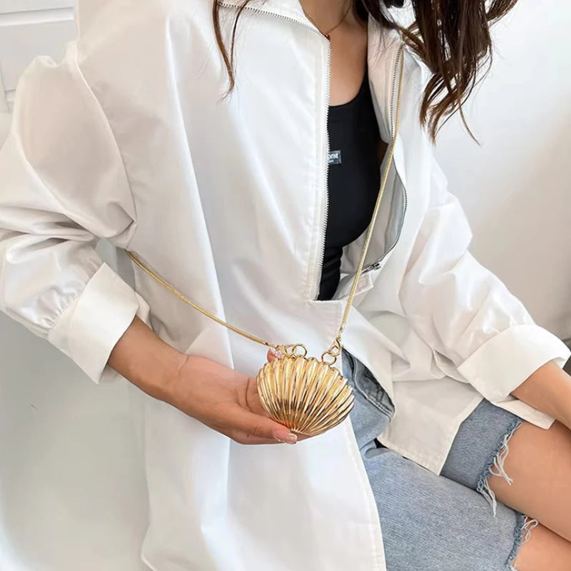 Summer Lipstick Pearl Mini Crossbody Bag – Designer Women’s Shoulder Purse