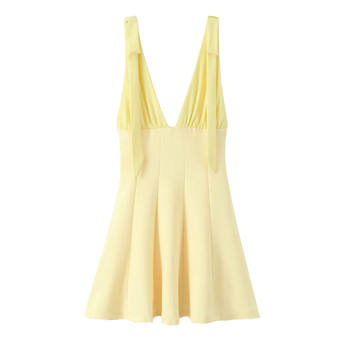 DUOPERI Women Summer Patchwork A-Line Mini Dress