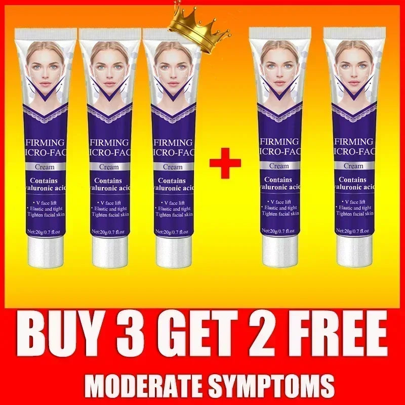 V-Shape Face Slimming Cream – Lifting, Double Chin, Cheek Slimming, Firming & Anti-Wrinkle