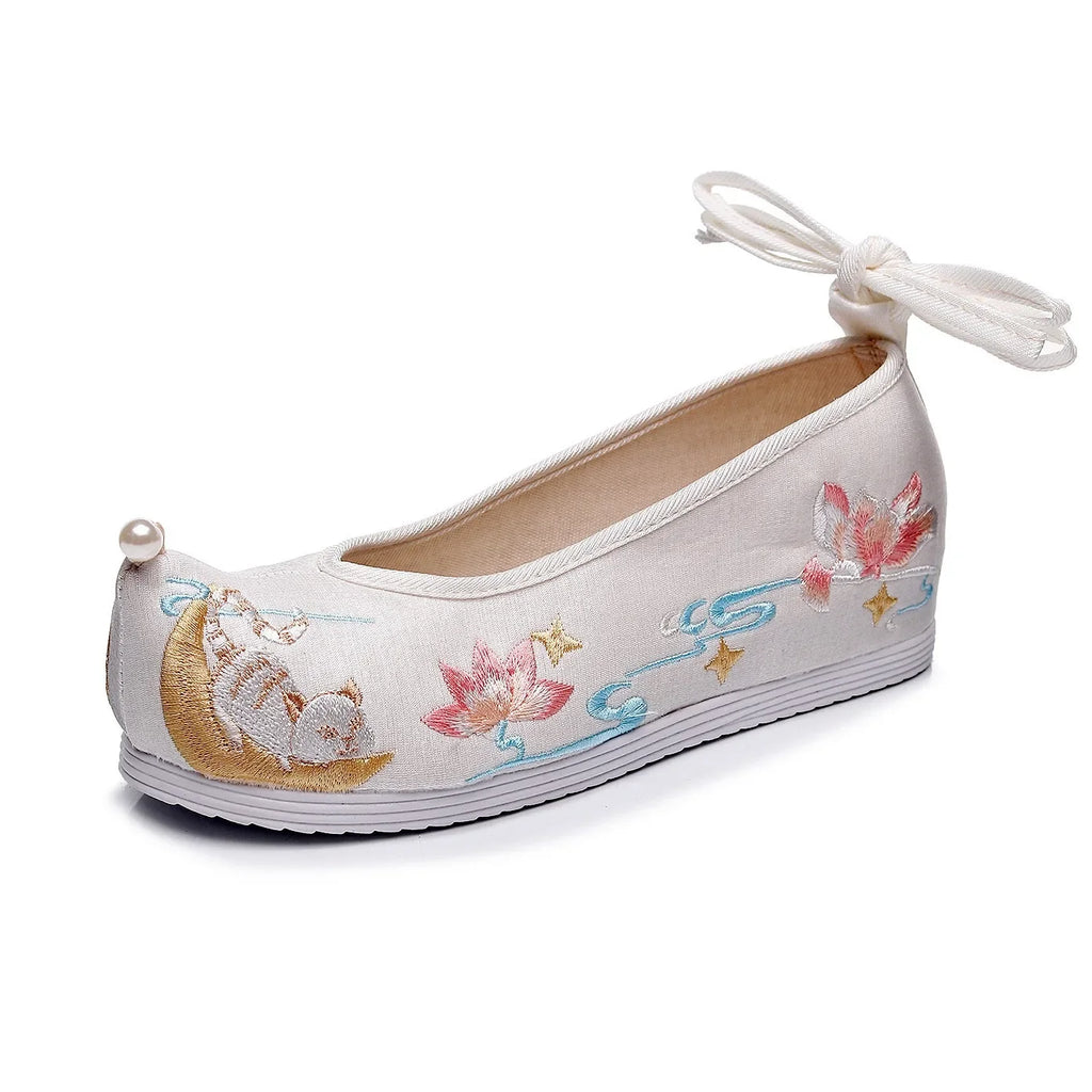 Chasing Moon Hanfu Cotton Shoes